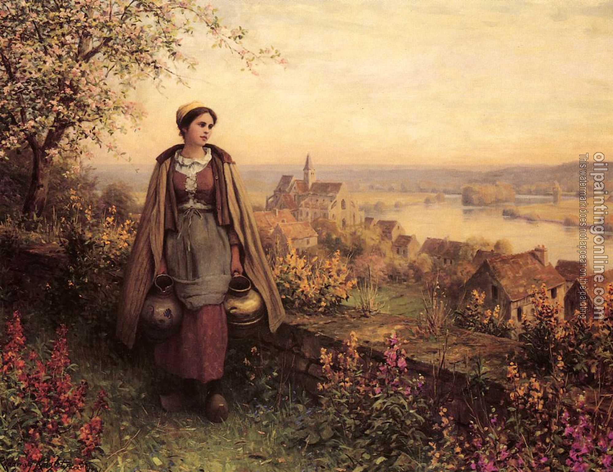 Daniel Ridgway Knight - Springtime